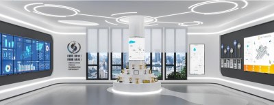 现代科技展厅3D模型下载